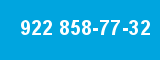 922 858-77-32 922 858-77-32